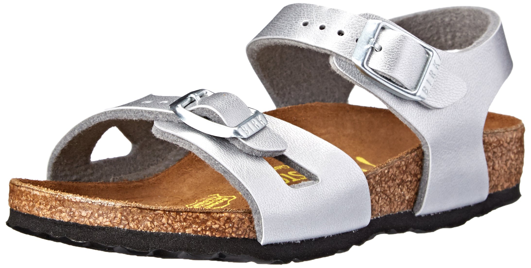 Birkenstock Rio Sandal for Kids - Comfortable Leather Footbed Sandals for Toddler, Little Kid & Big Kid | Perfect for Beach, School & Summer Outdoor Activities