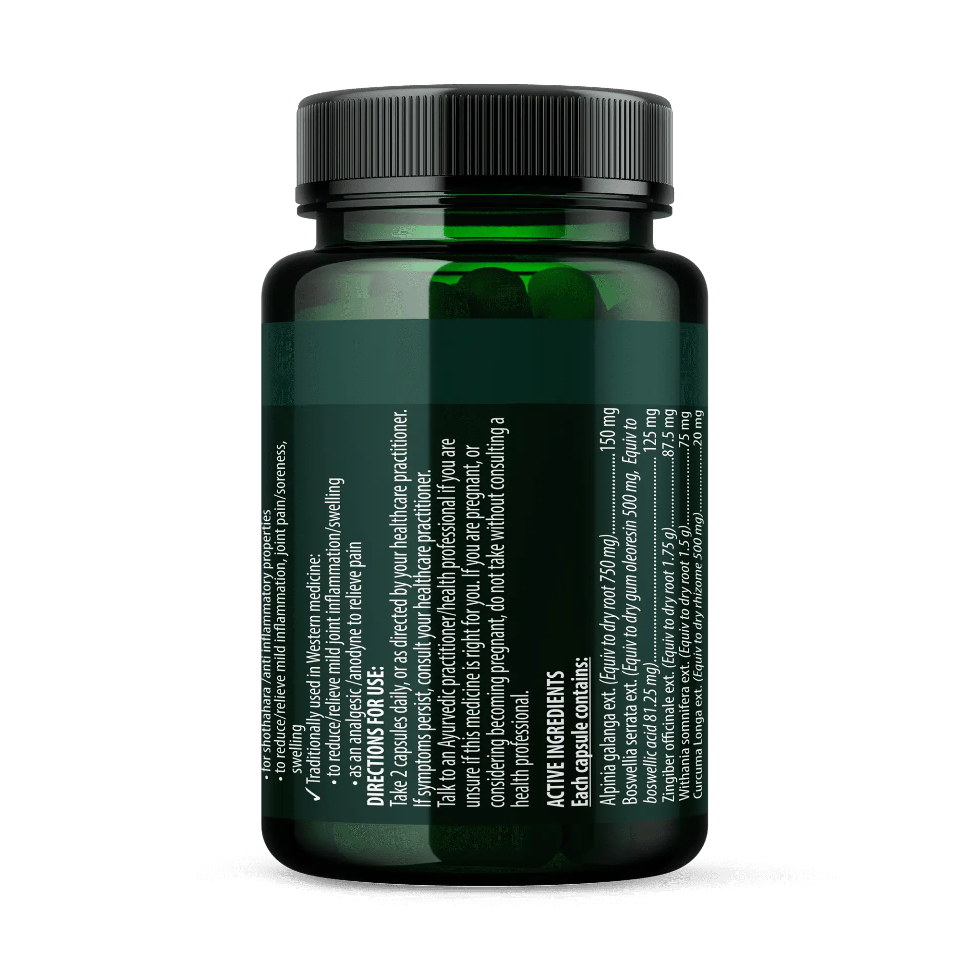 Ayurscience RE MOOV Joint & Muscle Health Supplement - Natural Pain Relief for Arthritis, Backache & Inflammation - Supports Mobility & Flexibility for Active Lifestyles, Workouts & Daily Activities