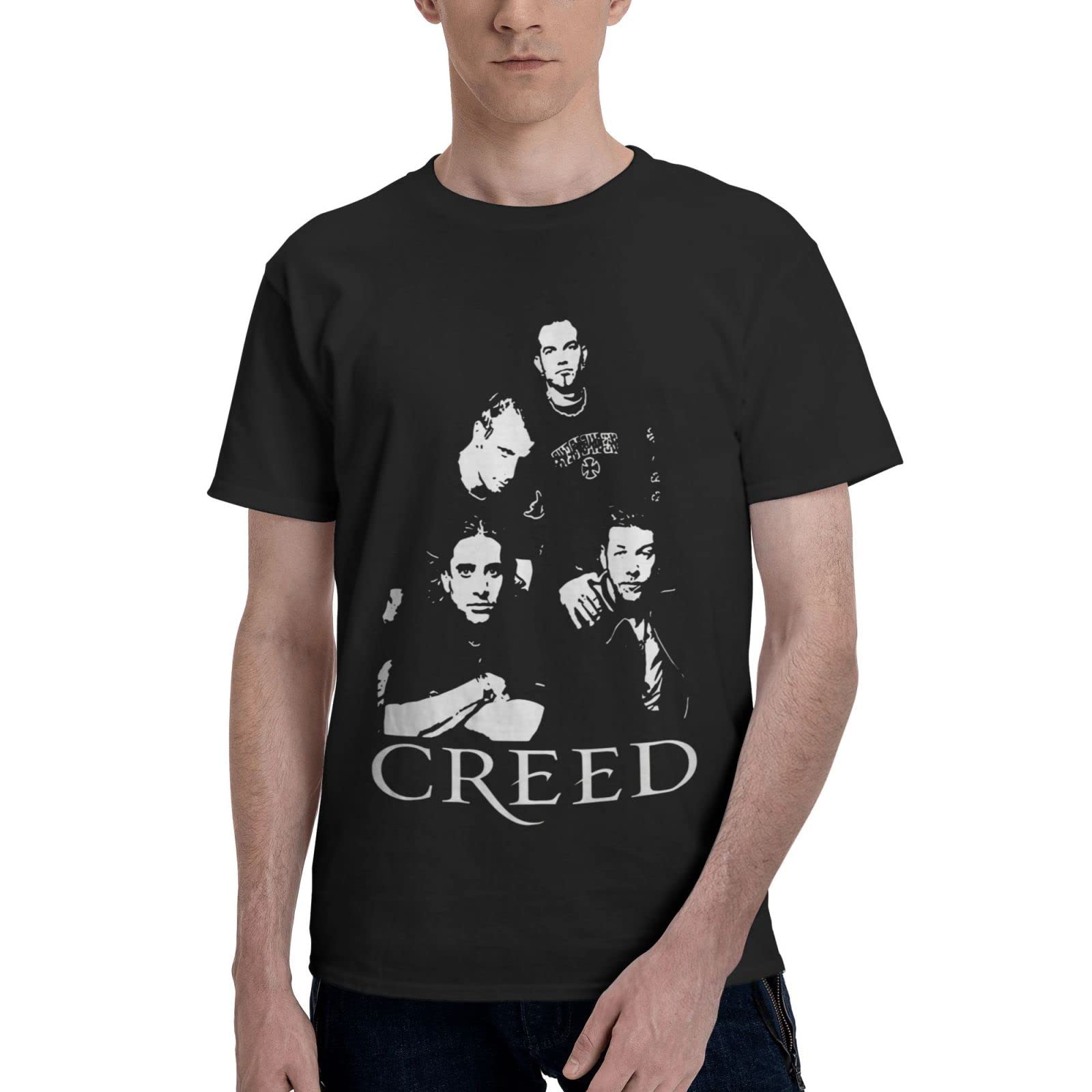 Men's Crewneck Short Sleeve T-Shirts - Comfortable Cotton Tee Shirts for Casual Wear & Everyday Outfits | Perfect for Summer, Gym, Work & Weekend Activities