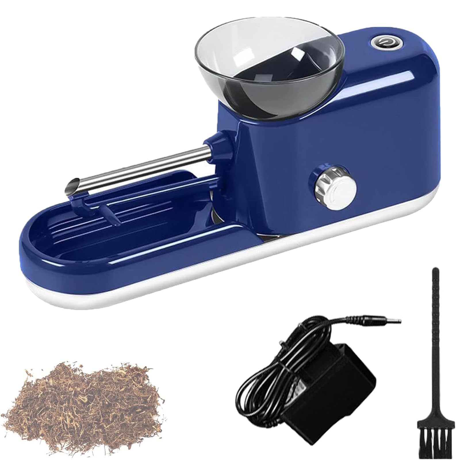 2024 New TheZaMachine - Electric 6.5mm/8mm Automatic Rolling Machine | Portable Herb Grinder for Perfect Joints (Blue) | Ideal for Home Use, Travel & Outdoor Activities