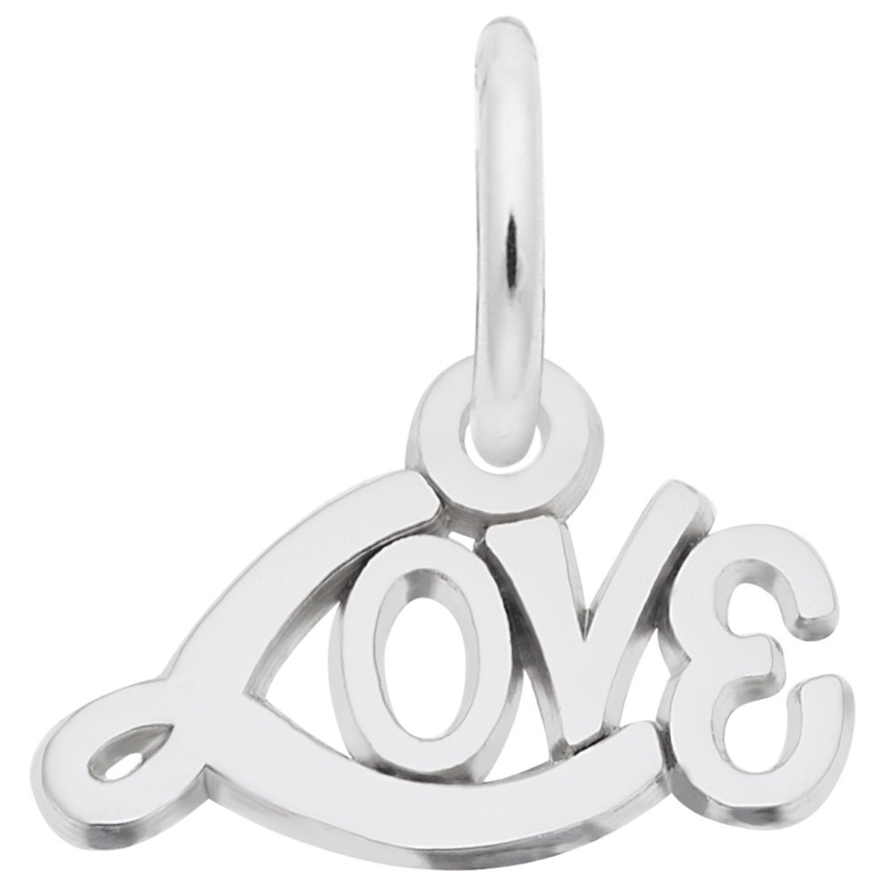 Love Charm Pendant - Elegant Charms for Bracelets & Necklaces - Perfect for Gifts, Jewelry Making, and Personal Accessories