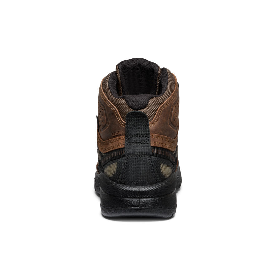Men's Targhee IV Waterproof Work Boot with Carbon Toe - Dark Earth/Black | Durable Safety Footwear for Construction, Hiking & Outdoor Work