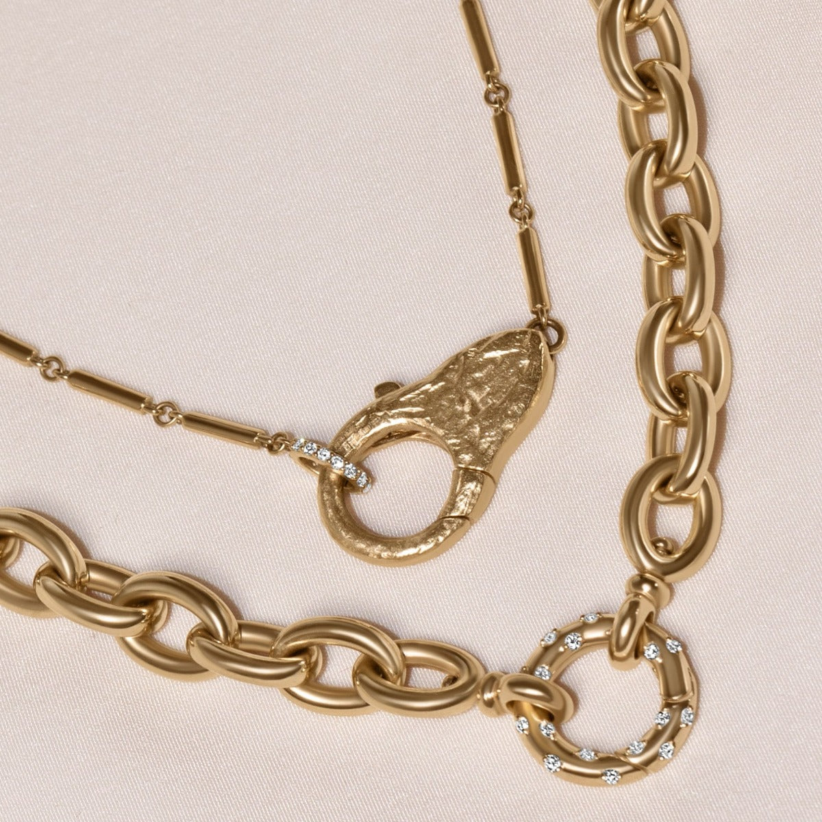Organic Lock Necklace - Handmade Sterling Silver Jewelry for Women, Unique Gift for Her - Perfect for Valentine's Day, Anniversary & Everyday Wear