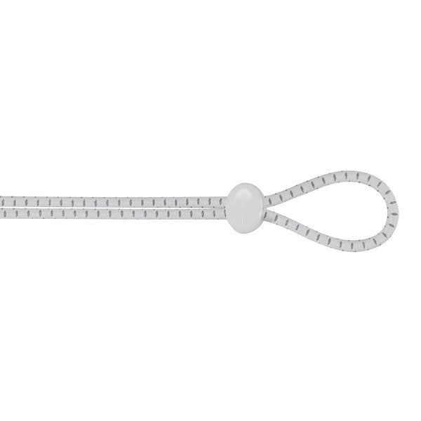 Premium Bungee Cord Strap Kit - Heavy Duty Elastic Tie Down Straps with Hooks (White) - Perfect for Camping, Moving, Cargo Securing & Outdoor Gear Organization