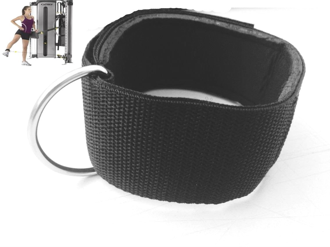 Treadlife Adjustable Nylon Ankle Strap for Gym Workouts - Perfect for Resistance Training, Leg Exercises & Home Fitness Equipment