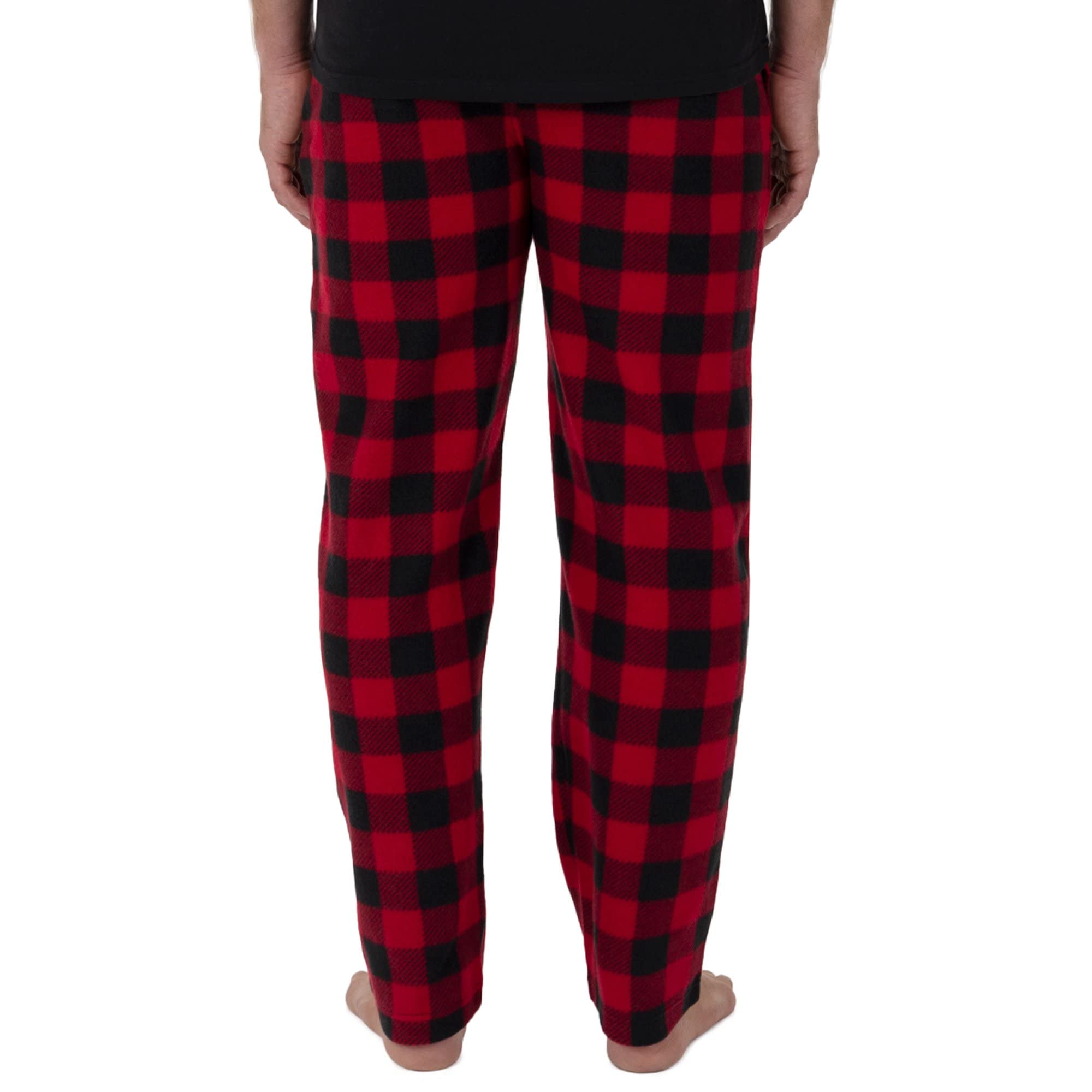 Fruit of the Loom Men's Fleece Pajama Pants - Soft & Warm Sleepwear for Winter Nights, Lounging at Home