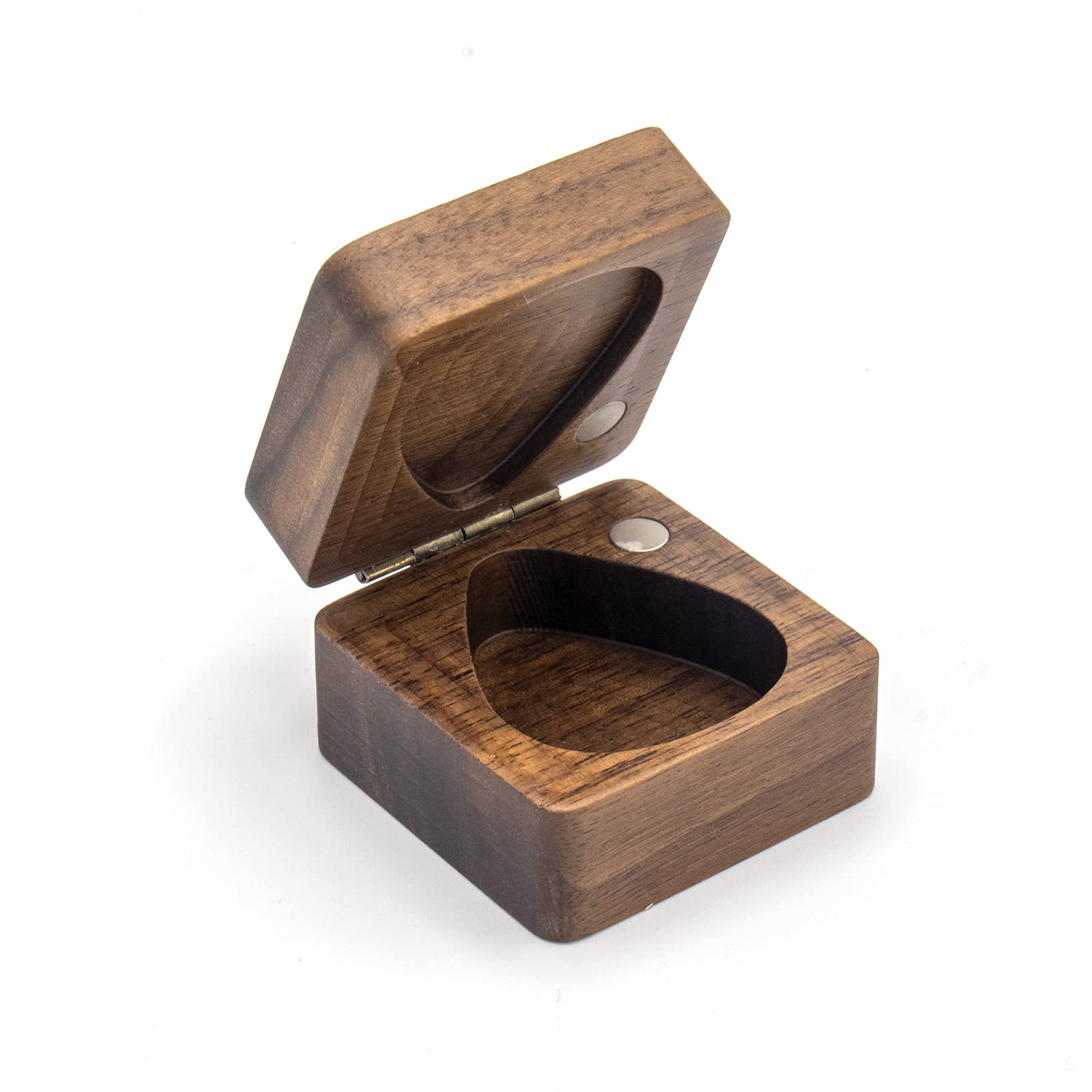 Premium Wooden Guitar Pick Case - Personalized Engraved Guitar Pick Holder for Musicians & Guitarists - Compact & Durable Storage for Guitar Picks - Perfect for Gifts, Music Lessons & Live Performances