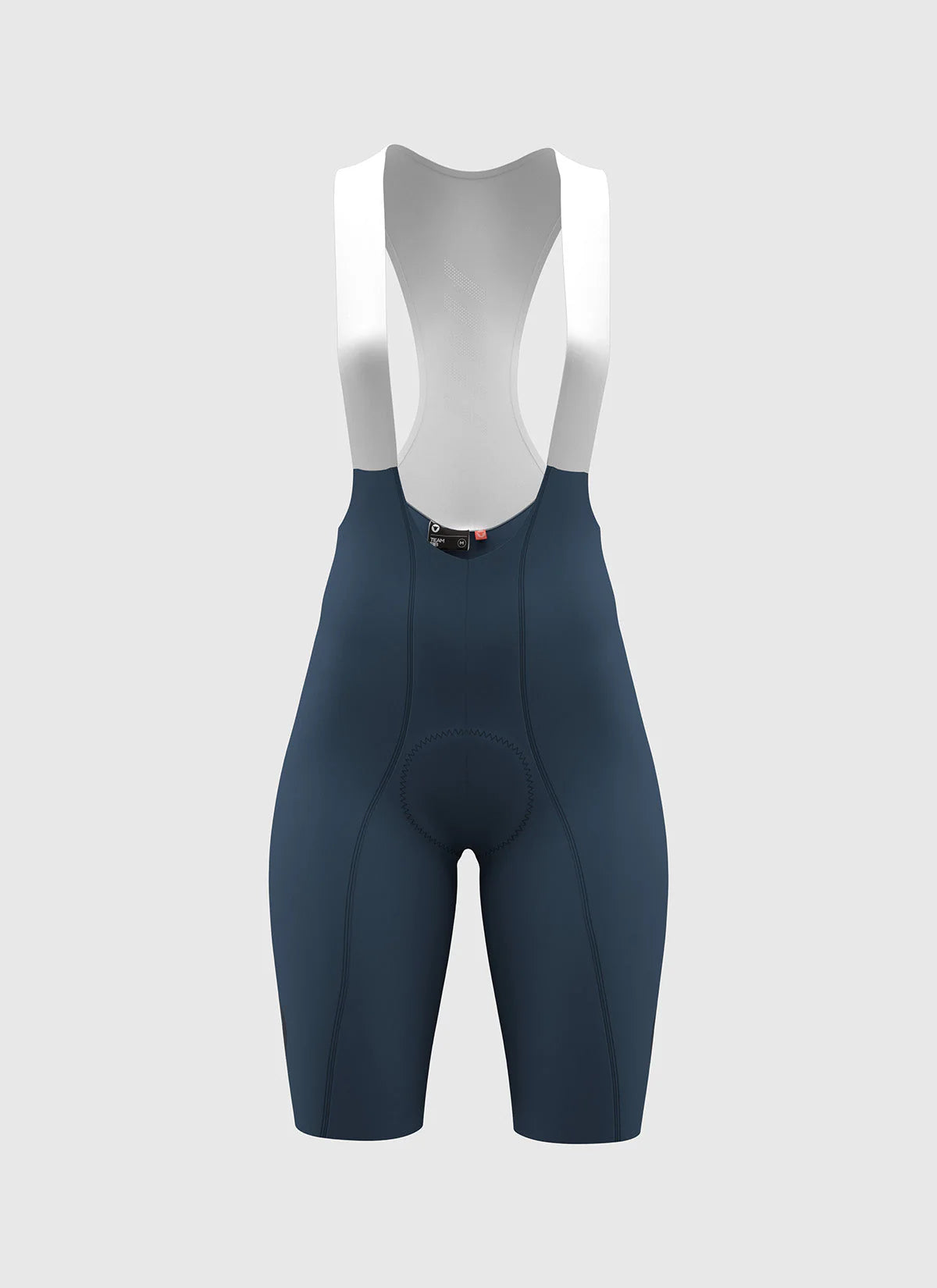 Black Sheep Women's Team 10 Cycling Bib Shorts - High Performance Breathable Indigo Blue for Road Biking & Indoor Training