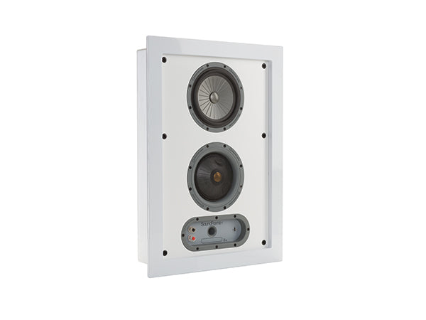 Monitor Audio SoundFrame 1 On-Wall Speaker - High-Quality Home Theater & Music System for Living Room, Bedroom, and Office