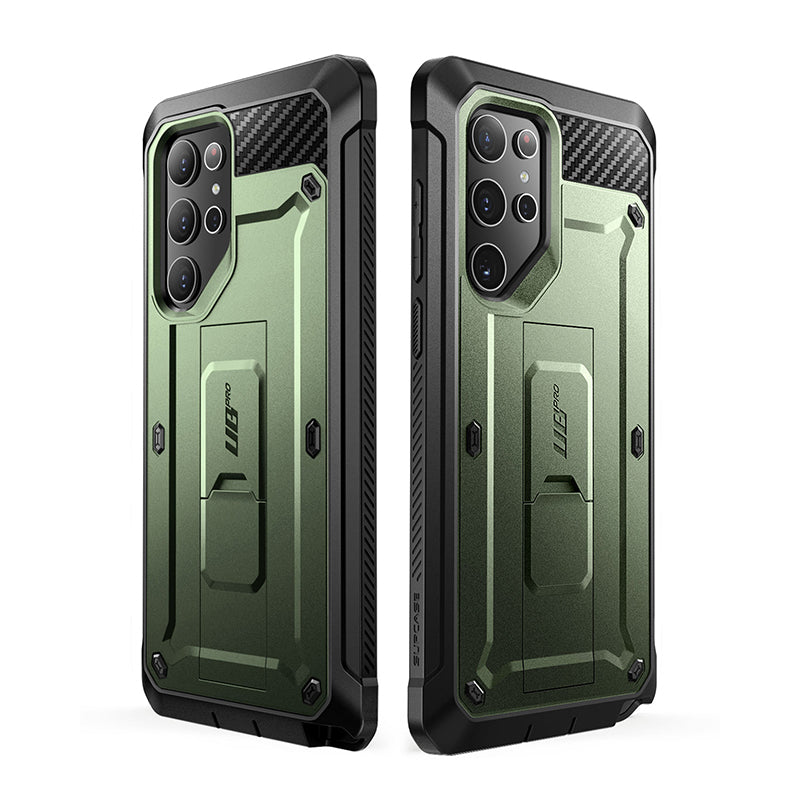 Samsung Galaxy S24 Ultra Unicorn Beetle PRO Rugged Case - Heavy Duty Protective Cover with Kickstand, Shockproof & Military Grade Drop Protection - Perfect for Outdoor, Construction & Extreme Sports Use