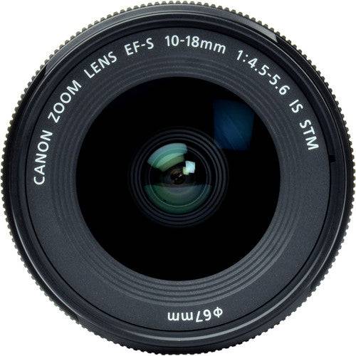Canon EF-S 10-18mm f/4.5-5.6 IS STM Wide Angle Zoom Lens for DSLR Cameras - Perfect for Landscape, Architecture & Travel Photography (USA Version)