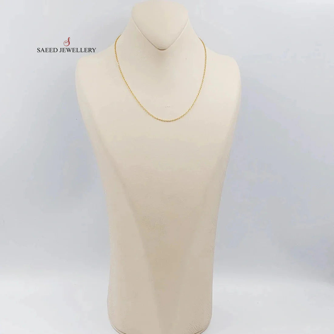 1.5mm Cable Link Chain Necklace 40cm - Dainty Gold/Silver Chain for Women & Men, Perfect for Layering, Pendants & Everyday Jewelry