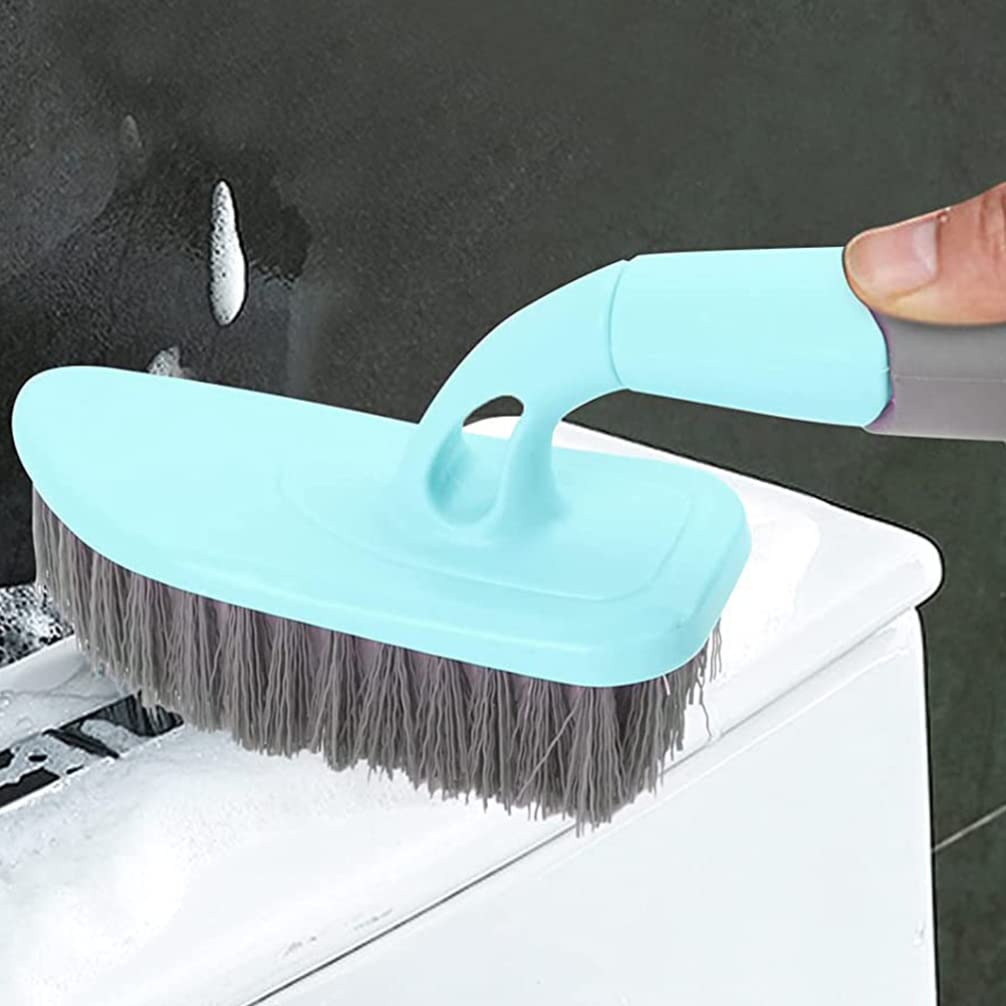 **Heavy Duty Cleaning Brush Set - Window, Shower, Toilet, Tile & Groove Scrubber for Deep Cleaning - Perfect for Bathroom, Kitchen & Home Use**
