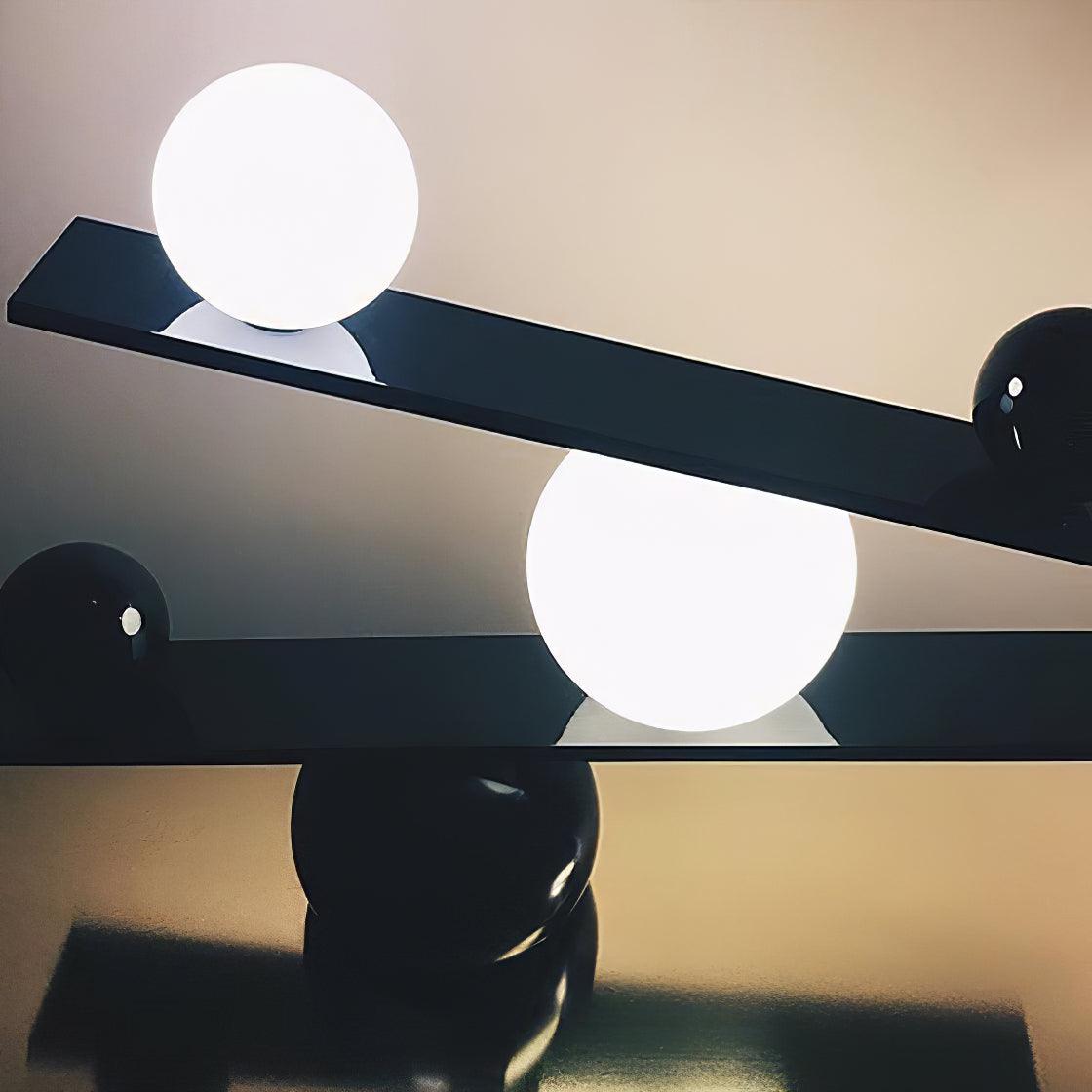 Modern Balance Table Lamp - Adjustable LED Desk Light for Home Office, Reading & Bedroom - Perfect for Study, Work & Nightstand Lighting