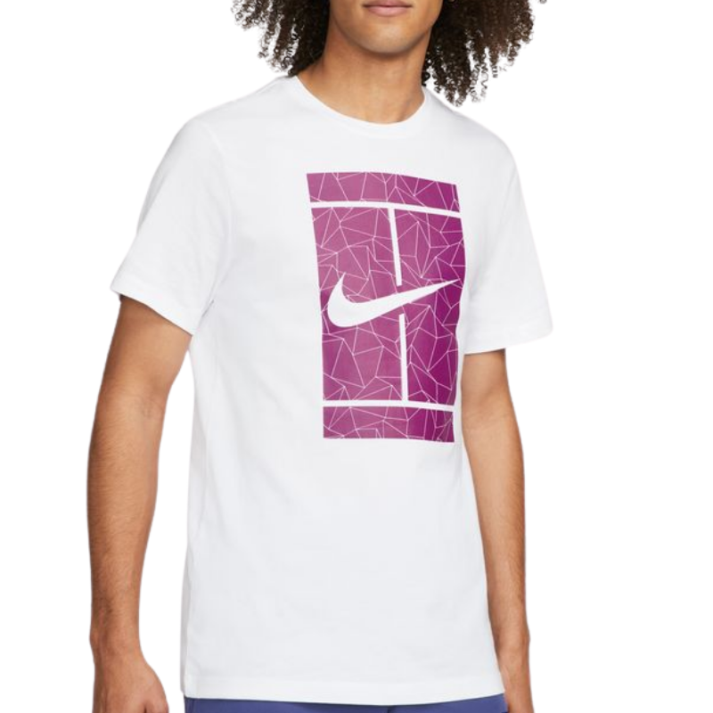 Nike Court Men's Seasonal Tennis T-Shirt - White | Breathable Performance Shirt for Tennis & Casual Wear | Perfect for Training, Matches & Everyday Use