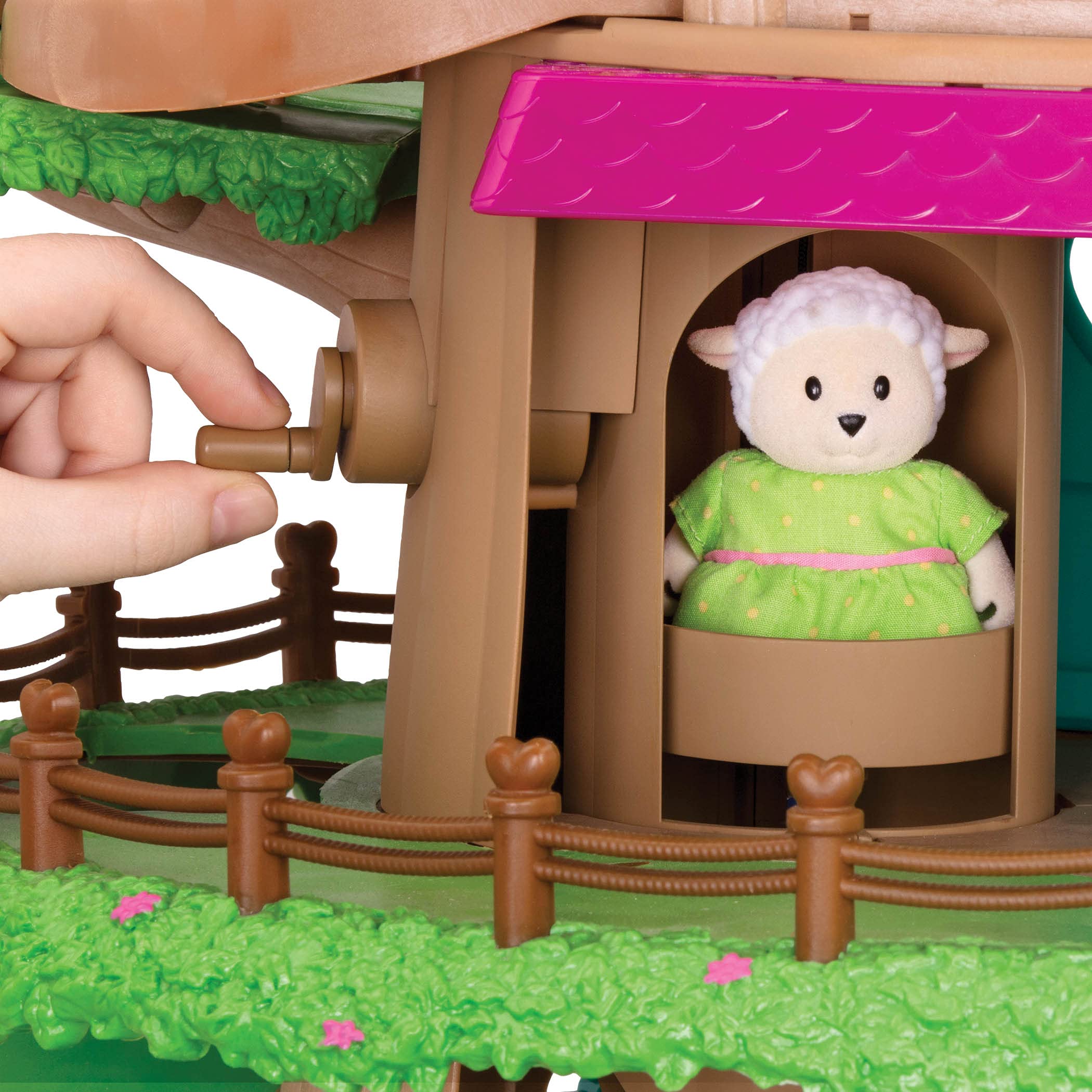 Li’l Woodzeez Treehouse Toy Playhouse Set for Kids Ages 3+ | Wooden Family Treehouse with Playhouse Accessories | Pretend Play & Imaginative Fun for Toddlers & Preschoolers