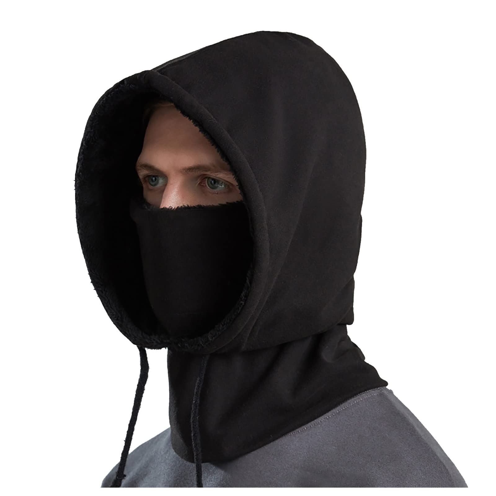 **Balaclava Ski Mask - Fleece Windproof Thermal Face Cover for Cold Weather - Winter Neck Warmer & Scarf Hood - Perfect for Skiing, Snowboarding, and Outdoor Activities**