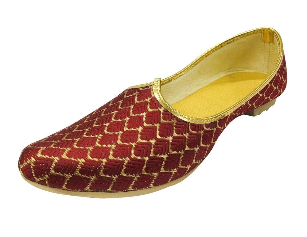 Men's Traditional Indian Sherwani & Jutti Bridal Shoes - Handcrafted Punjabi Mojari Ethnic Footwear for Weddings, Festivals & Cultural Events