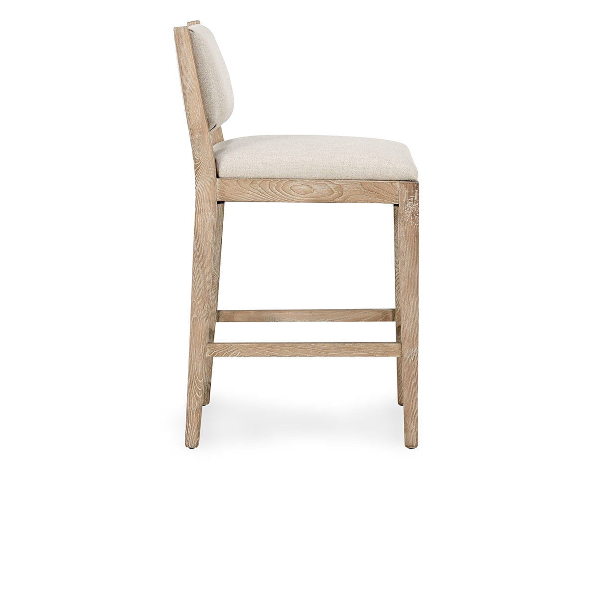 Beck Bar Stool - Modern Kitchen & Counter Height Adjustable Stool with Back Support - Perfect for Home Bar, Kitchen Island, and Dining Room