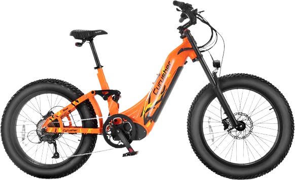 Cyrusher Trax Step-Through Electric Bike - 750W Motor, 28 MPH, 56 Mile Range, 24