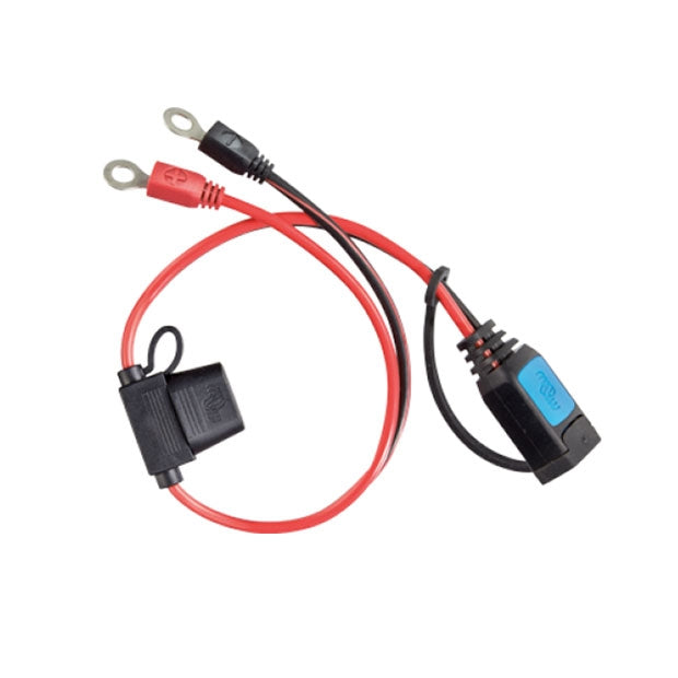 Victron Energy M6 Eyelet Connector with 30A ATO Fuse - High-Quality Electrical Terminal for Marine, RV, and Solar Power Systems