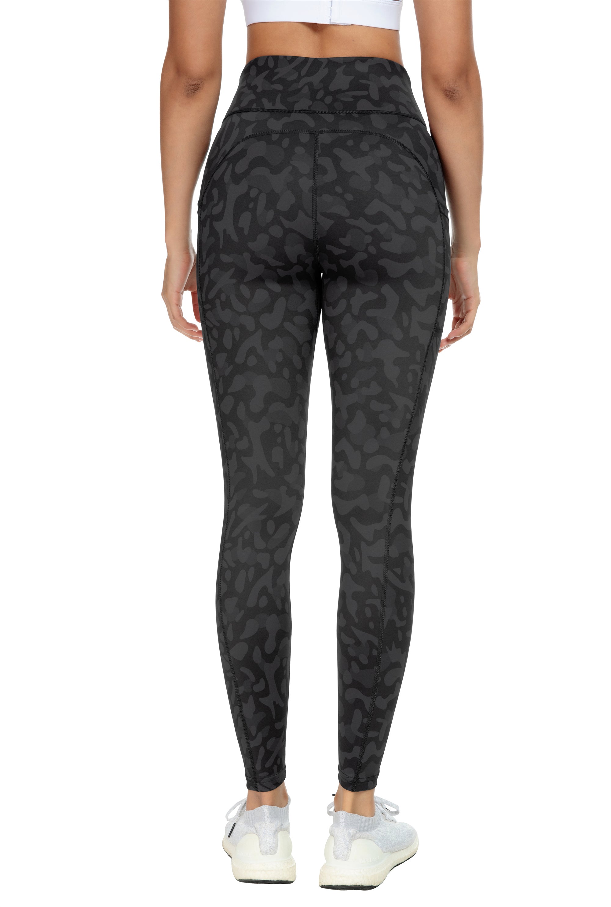 High Waist Tummy Control Leggings for Women - Elastic Comfort & Slimming Fit - Perfect for Yoga, Workouts & Everyday Wear