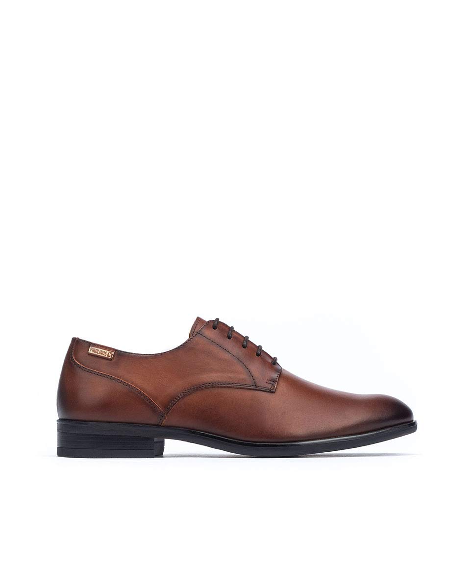 PIKOLINOS Men's Leather Lace-Up Bristol Shoes - Stylish & Comfortable Footwear for Casual Wear & Office Outfits