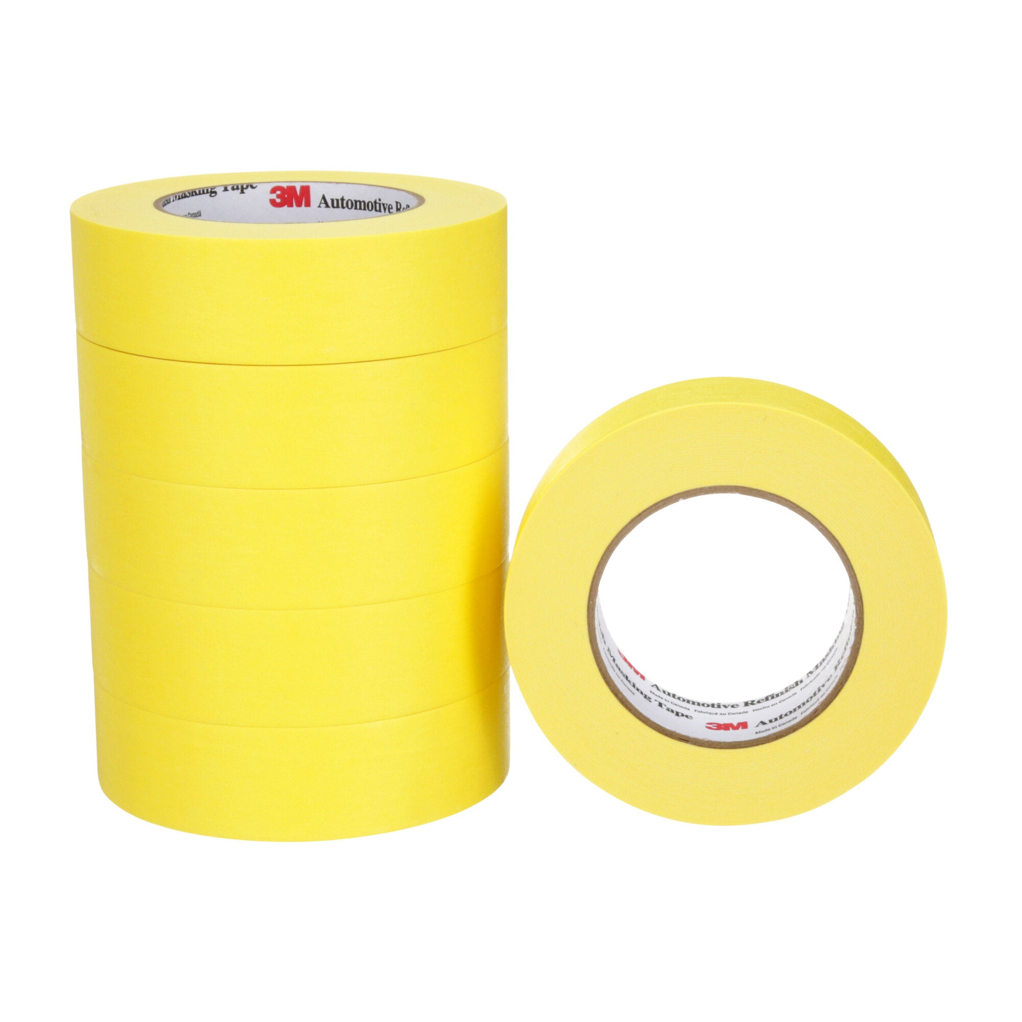 3M Automotive Refinish Masking Tape 36mm x 55m - High Temperature Resistant Painters Tape for Car Bodywork, DIY Projects & Professional Auto Painting - Perfect for Detailing, Custom Paint Jobs & Vehicle Restoration