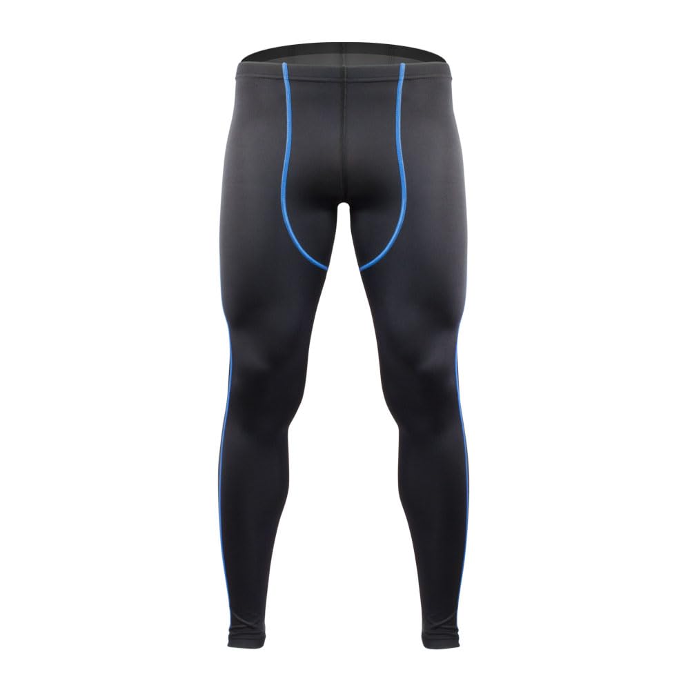 Men's Triumph Workout Tights - High Performance Compression Spandex Leggings for Running, Gym & Training | Sweat-Wicking & Muscle Support | Made in USA | Perfect for CrossFit, Yoga & Athletic Activities