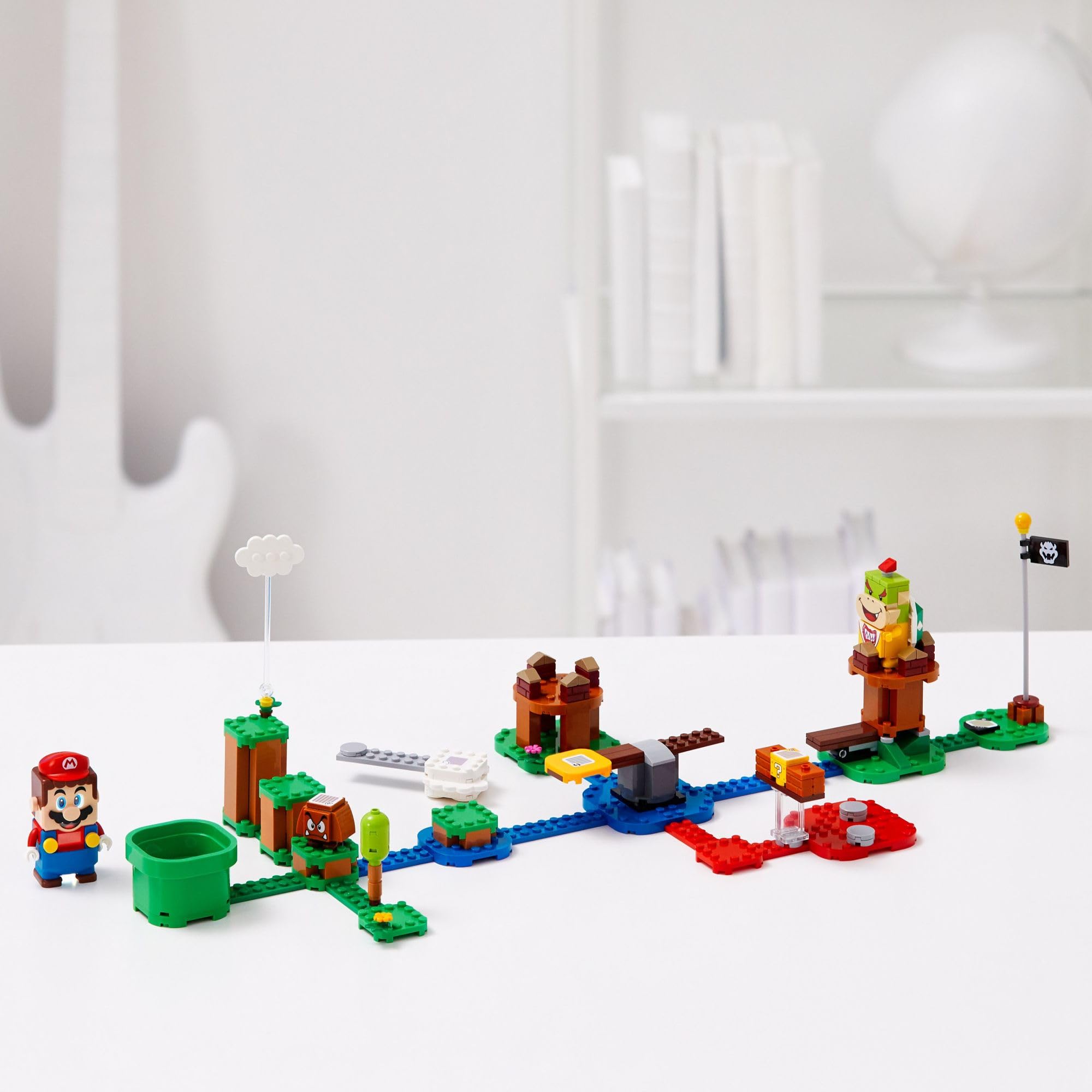 LEGO Super Mario Adventures with Mario Starter Course 71360 Building Kit - 231 Piece Interactive Playset with Mario, Bowser Jr. & Goomba Figures | Creative STEM Toy Gift for Kids Ages 6+ | Fun Educational Building Game for Birthday & Christmas | Perfect for Mario Fans & Family Game Nights