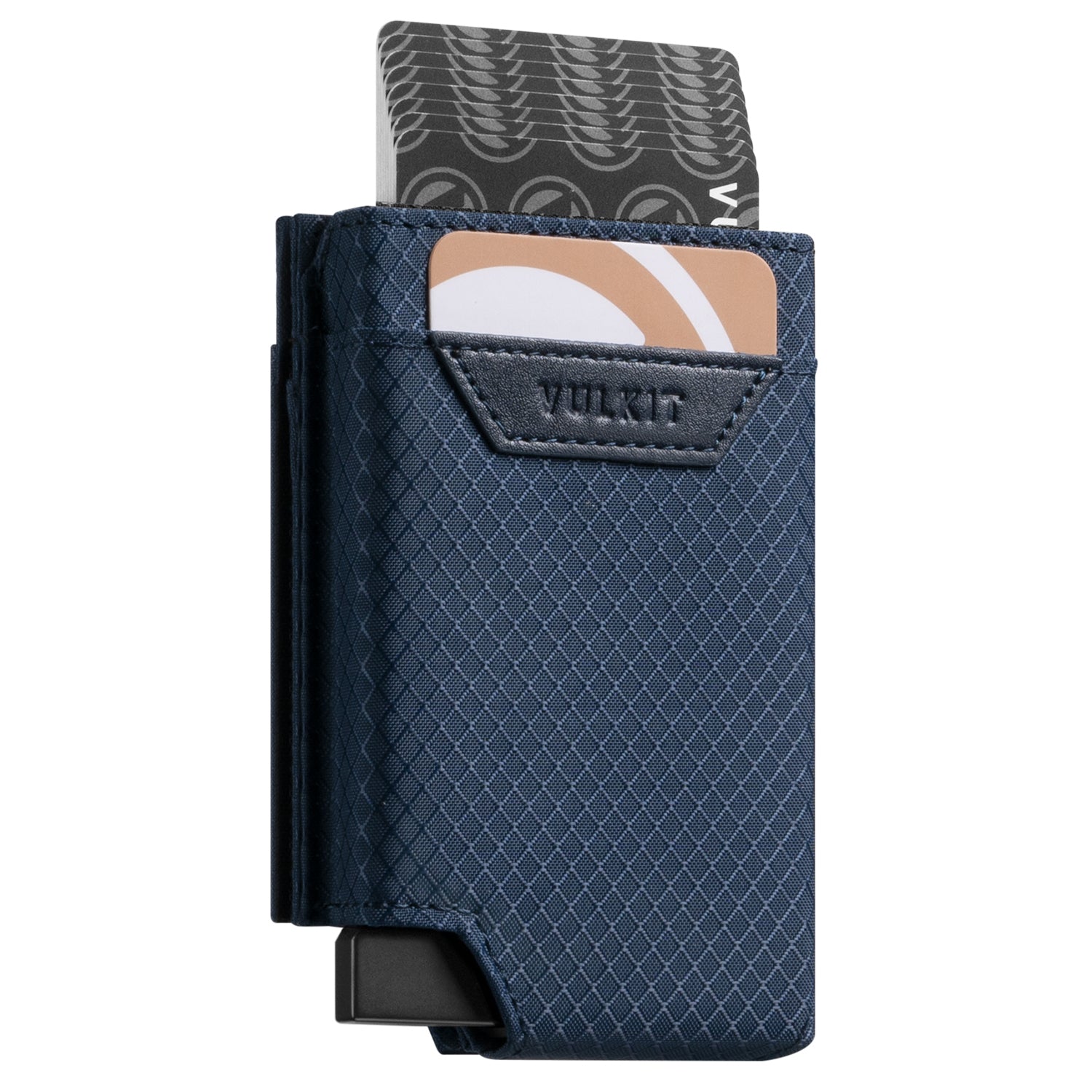 VC405 Bifold Pop Up Wallet with Money Compartment & D Buckle - Slim RFID Blocking Leather Wallet for Men - Perfect for Travel, Business & Everyday Carry