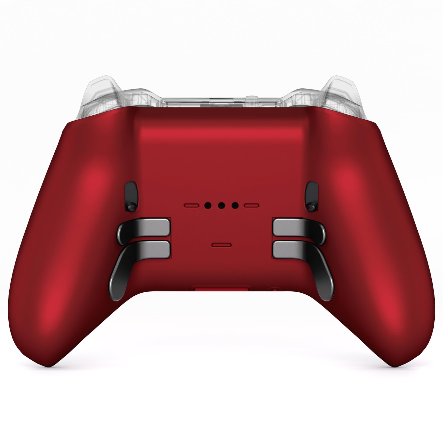 eXtremeRate Replacement Faceplate & Bottom Shell for Xbox Elite Series 2 & Elite Series 2 Core Controller - Scarlet Red | Custom Gaming Accessories for Enhanced Controller Protection & Style | Perfect for Competitive Gaming & Console Enthusiasts
