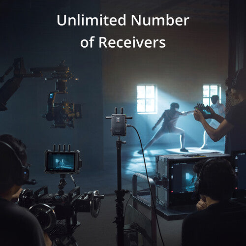 DJI Transmission Standard TX/RX Combo - Wireless Video Transmission System for Drones & Cameras | Perfect for Aerial Photography, Live Streaming & Film Production