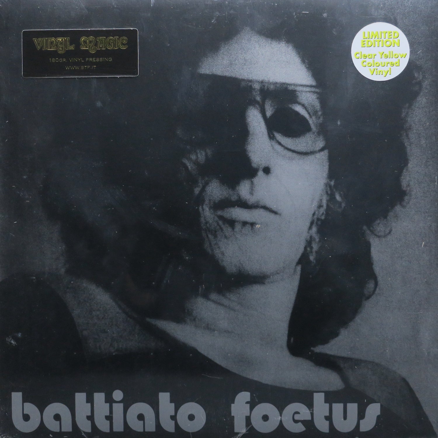 FRANCO BATTIATO 'Foetus' 180g Yellow Vinyl LP Record (1972 Experimental Ambient Music) - Perfect for Audiophiles, Vinyl Collectors & Home Listening Sessions