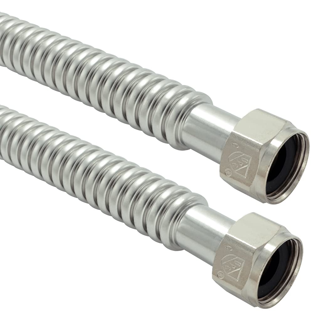 Stainless Steel Corrugated Water Heater Connector - 1