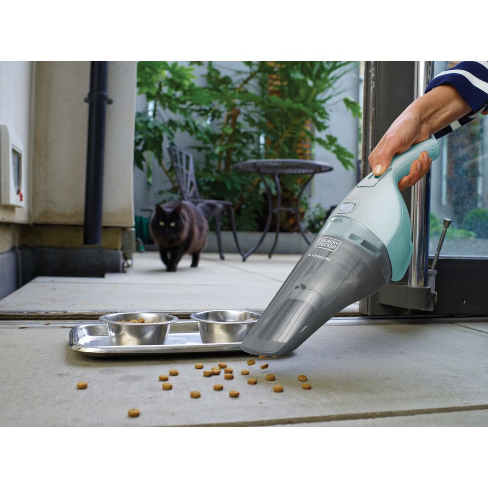 Dustbuster® Cordless Handheld Vacuum Cleaner 2Ah Battery - Lightweight Icy Blue Portable Vacuum for Car, Home & Pet Hair Cleaning