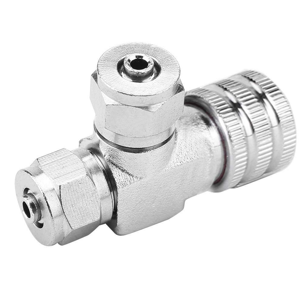 High-Quality Aquarium Air Pump Check Valves & CO2 Regulator with Needle Valve & Bubble Counter for Fish Tank - Perfect for Freshwater/Saltwater Aquariums, Hydroponics & Aquascaping (02#)
