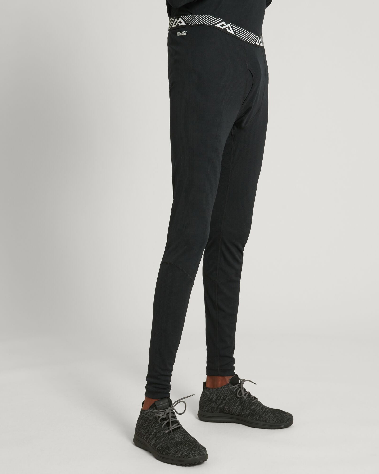 KMDAction Men's Thermal Underwear Long Johns Pants - Black | Winter Base Layer for Cold Weather, Hiking & Outdoor Activities