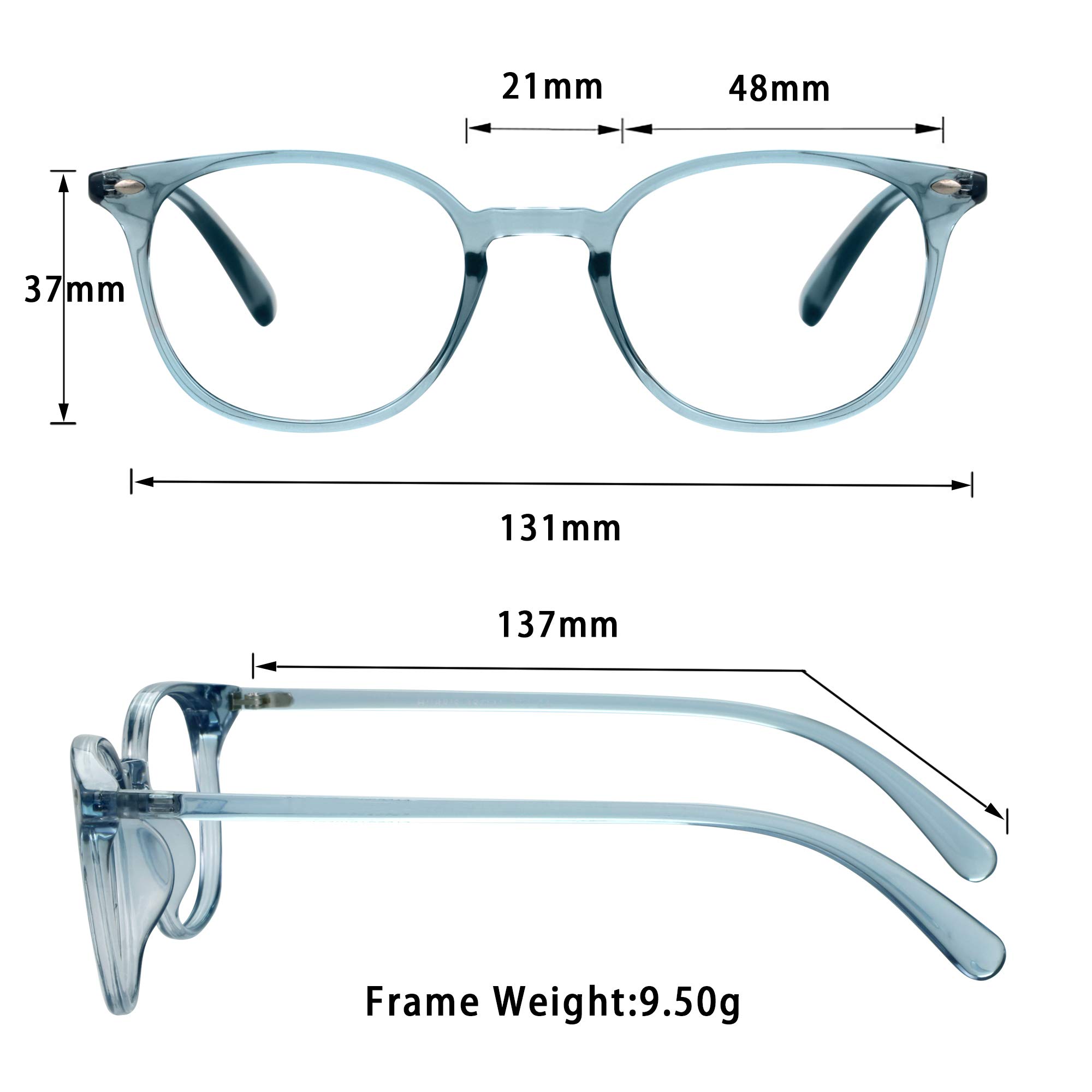LifeArt Blue Light Blocking Glasses - Anti Eyestrain Computer & Gaming Glasses for Men & Women - Reduce Digital Eye Strain for Office Work, Online Classes & Nighttime Screen Use