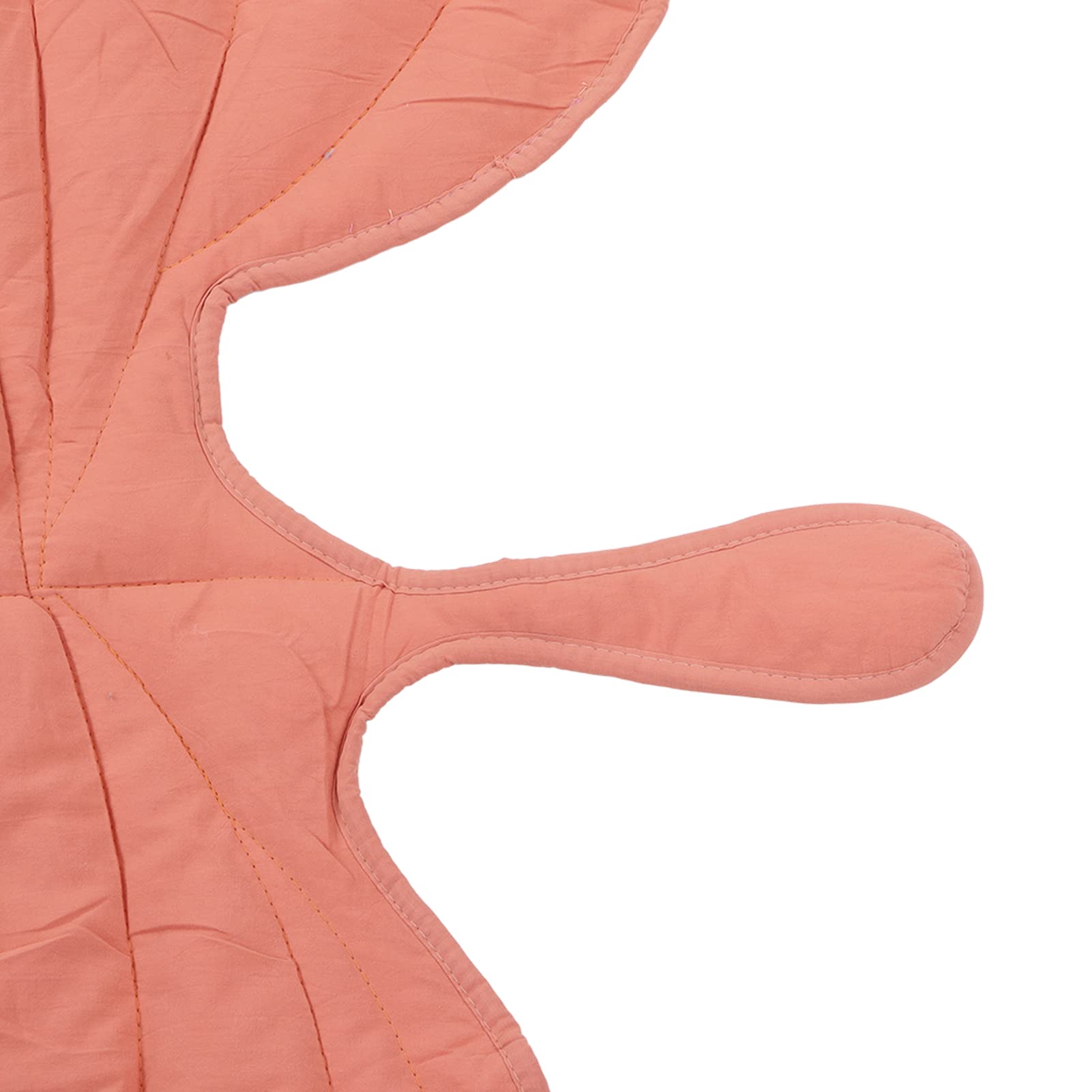 Soft Cotton Leaf-Shaped Baby Play Mat - Safe & Comfortable Non-Slip Nursery Rug for Infants & Toddlers - Perfect for Crawling, Playtime & Nursery Decor