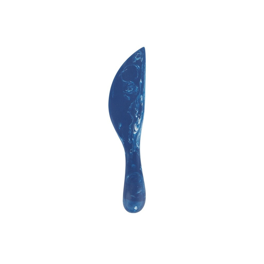Assemble Kip Resin Cheese Knife - 16.5cm Cobalt Blue Cheese Slicer - Perfect for Cheese Boards, Charcuterie Platters & Gourmet Entertaining