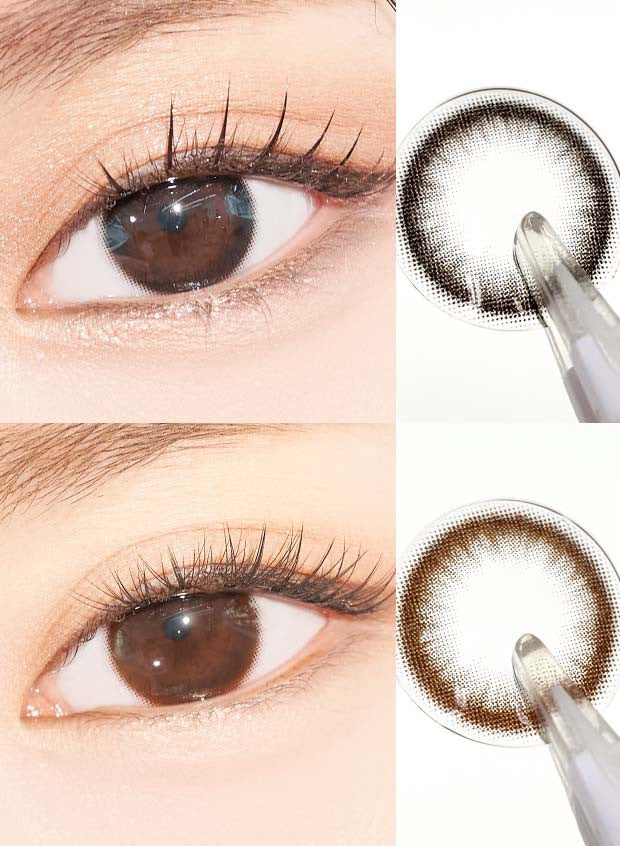 Just Black (2pcs) Monthly Contact Lenses - Premium Comfort & Natural Look for Daily Wear | Perfect for Work, Parties, and Special Occasions