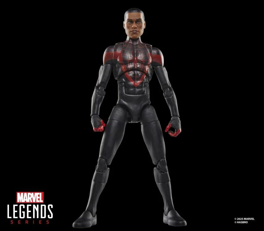Miles Morales Ultimate Spider-Man #1 Marvel Legends 6-Inch Action Figure - Collectible Superhero Toy for Display & Play - Perfect for Marvel Fans & Collectors