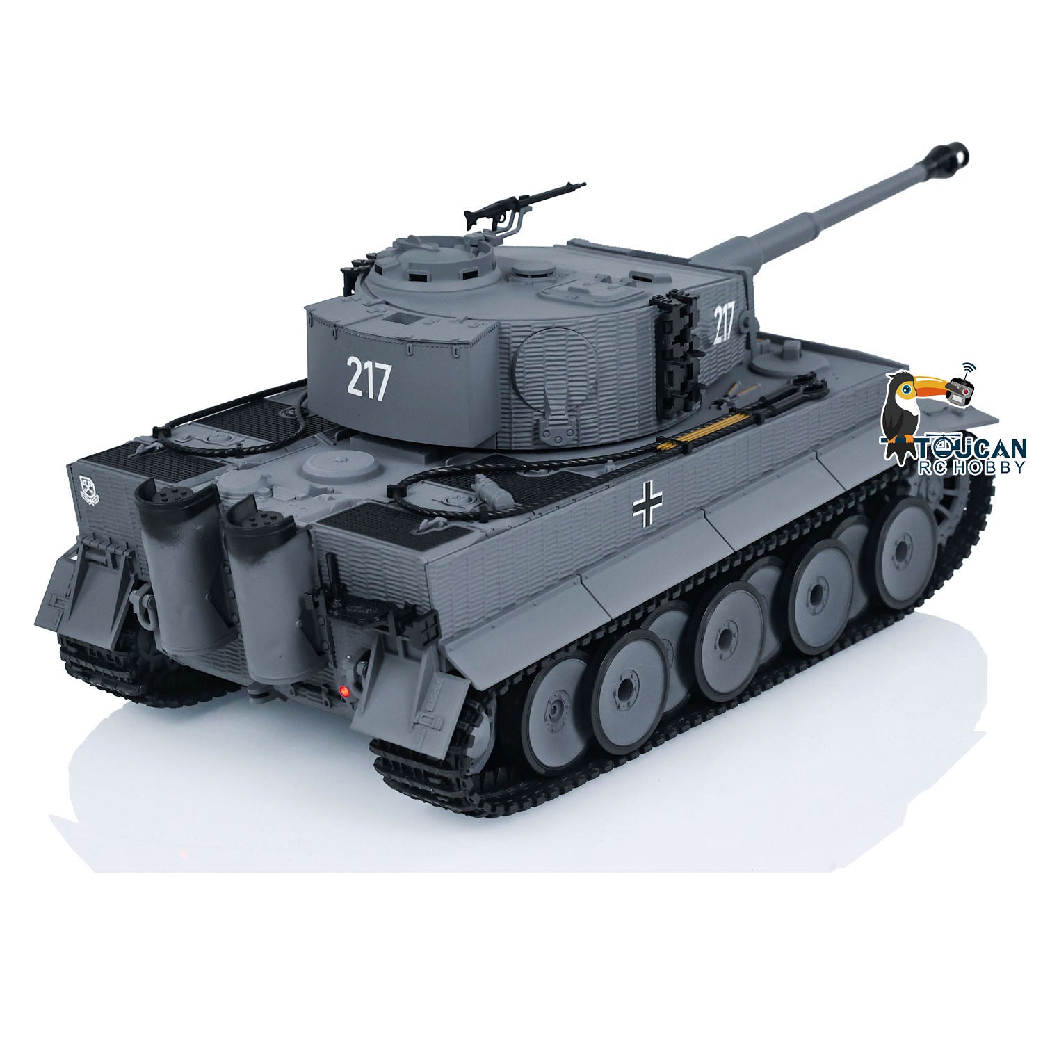 Taigen 1/24 Scale RC Battle Tank Tiger I - Remote Control Military Tank Model with Infrared Combat & LED Flash, Rechargeable Battery (Fast Free Shipping) | Perfect for Collectors, Wargaming & Indoor Battles