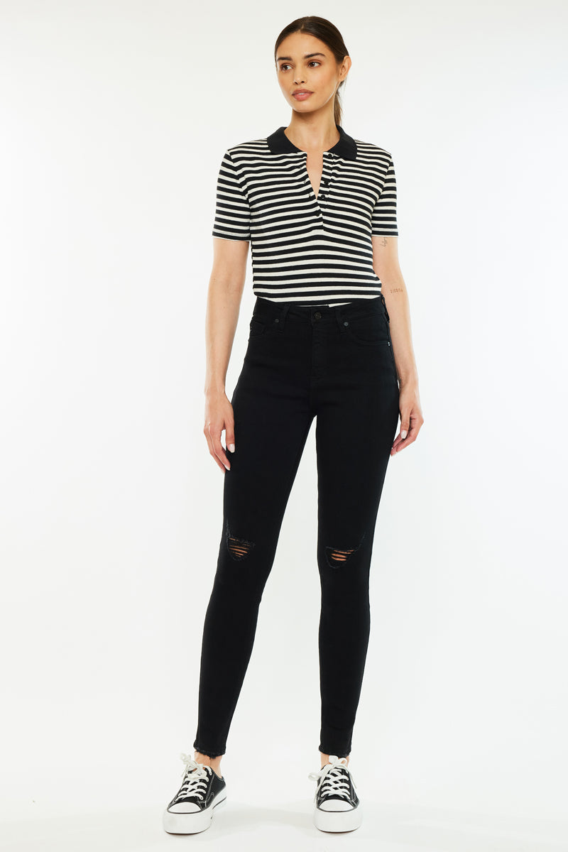 Naya High Rise Super Skinny Jeans for Women - Stretch Denim Pants with Tummy Control | Perfect for Casual Wear, Night Out & Everyday Fashion