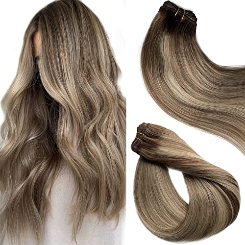 #8T8/613 Ombre Ash Brown to Blonde Highlights