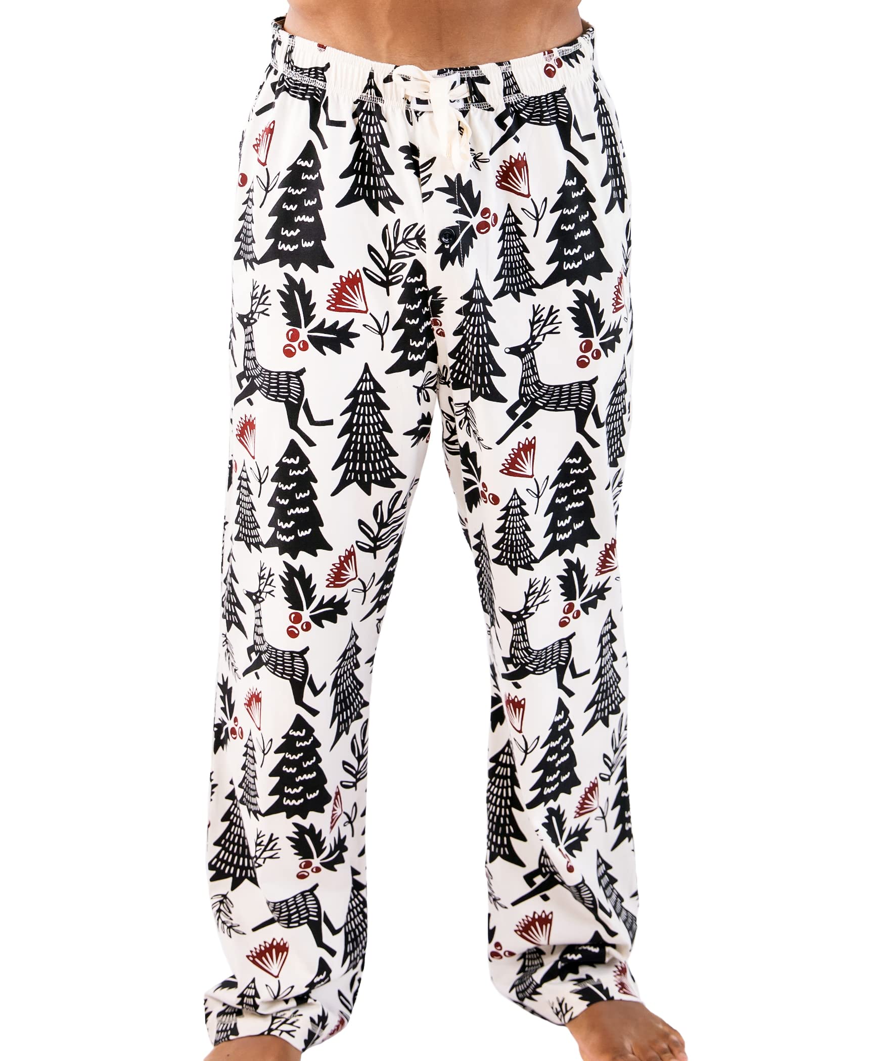 Men's Animal Print Pajama Pants - Soft Lounge Pants for Sleep & Relaxation - Lazy One Comfortable Separate Bottoms - Perfect for Home, Lounging & Gift Giving