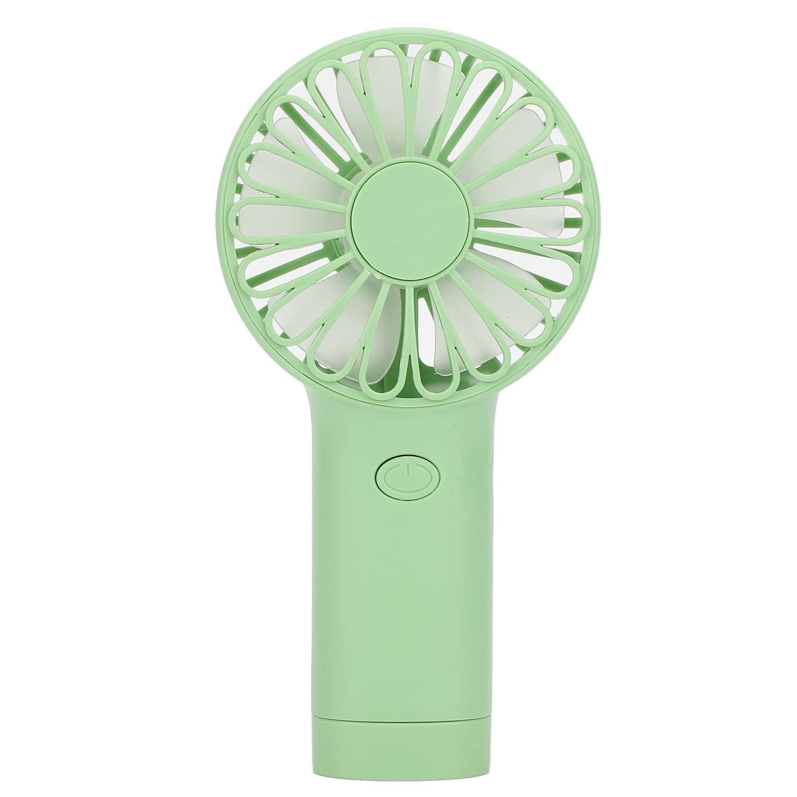 Portable Handheld Fan - USB Rechargeable, Battery Operated, 2 Speed Settings, Lightweight Mini Fan for Travel, Office, Outdoor Activities & Home Use