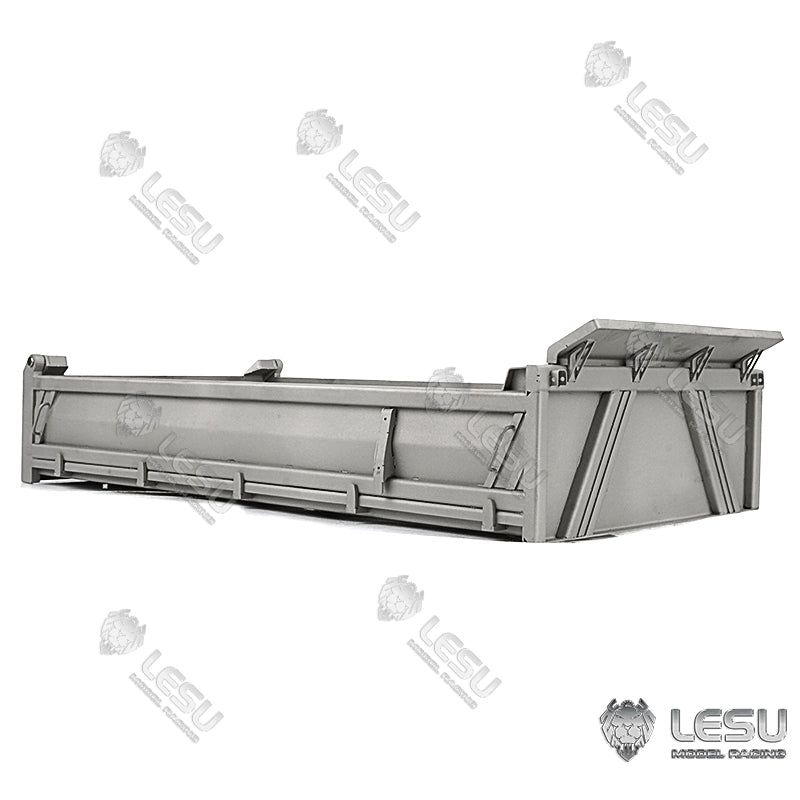 1/14 LESU 4x4 TGS RC Dumper Truck Metal Hopper Bucket Accessory for TAMIYA DIY Model Cars - Perfect for Construction Site Play & RC Vehicle Upgrades