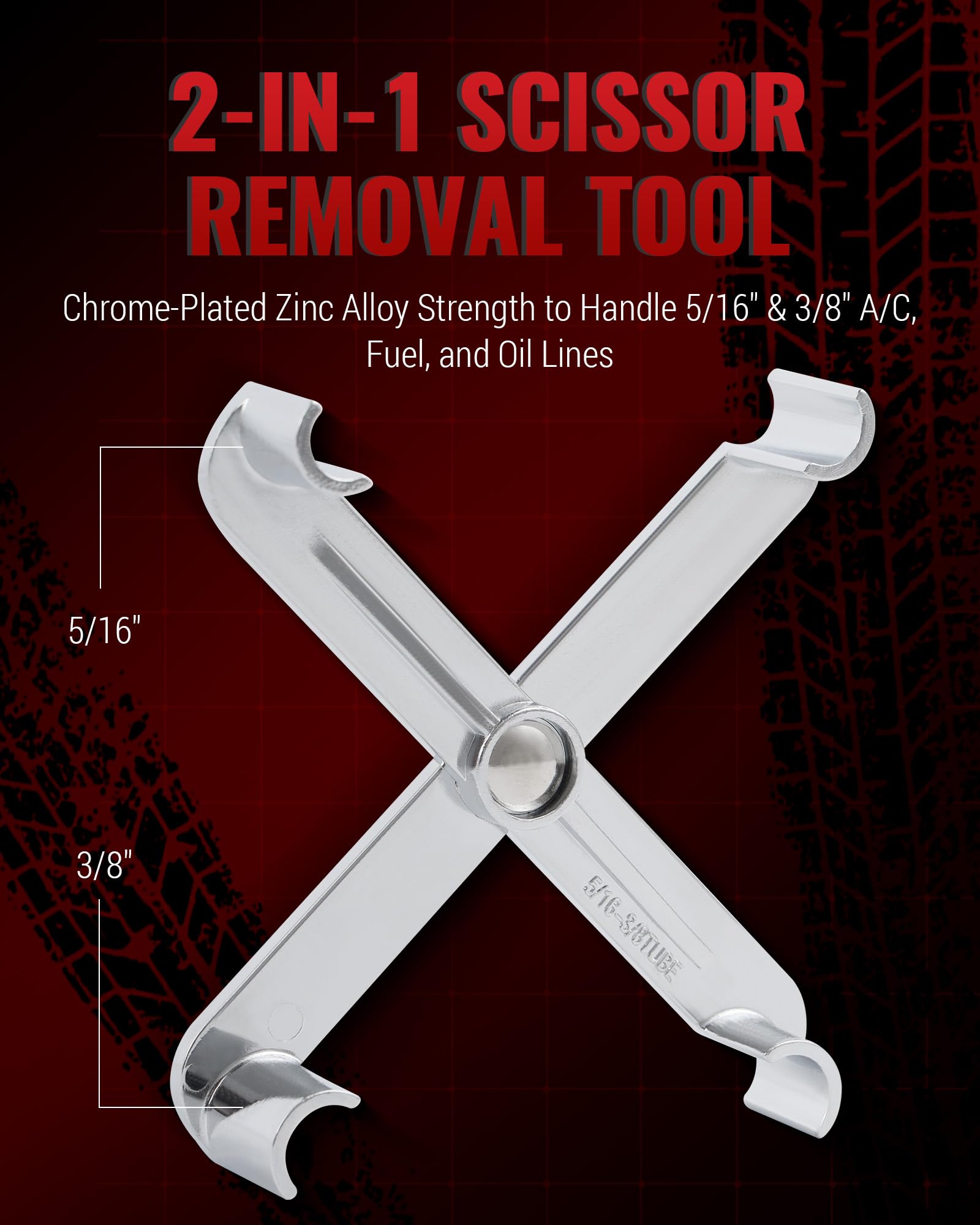 25-Piece Fuel Line Disconnect Tool Set - Professional Quick Release Tool Kit for A/C, Fuel & Transmission Systems - Compatible with Ford, Chevy, GM, Mazda - Perfect for Auto Repair Shops & DIY Mechanics